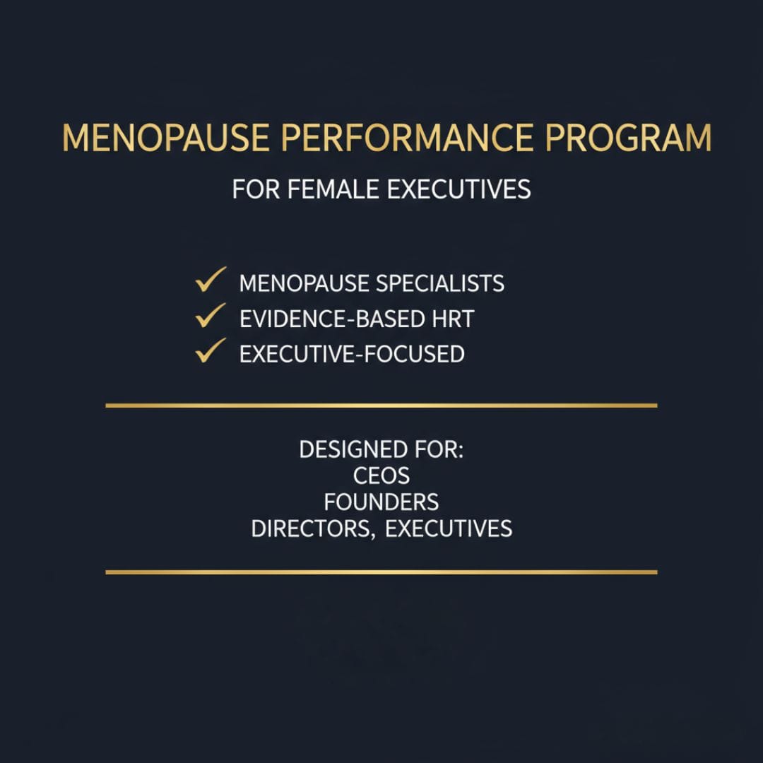 Menopause Performance Program