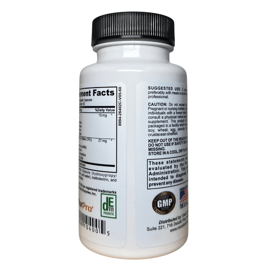 Advanced Probiotic & Prebiotic | Low FODMAP Daily Gut Health & Microbiome Balance