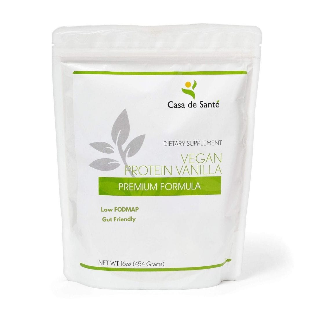 GLP-1 Companion Vegan Protein (Vanilla) Low FODMAP, Plant-Based & Gut-Tolerant