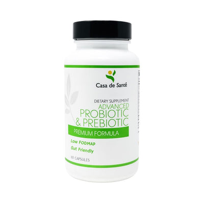 Advanced Probiotic & Prebiotic Synbiotic MD PhD Formulated Gut Friendly Low FODMAP