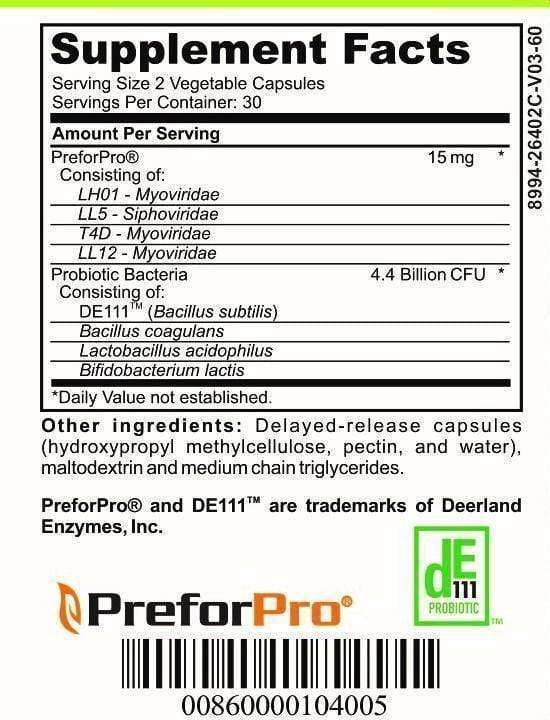 Low FODMAP Certified Advanced Probiotic & Prebiotic| Synbiotic, Vegan, non-GMO, Gluten/Dairy/Soy Free - casa de sante