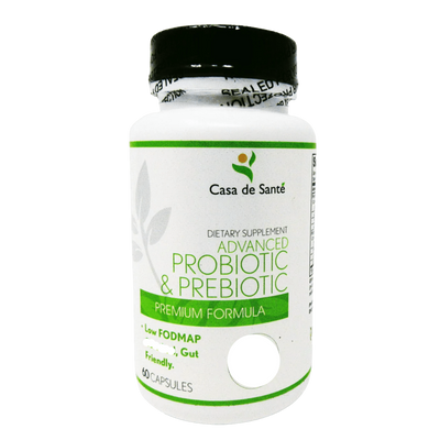 Advanced Probiotic & Prebiotic Synbiotic, Low FODMAP, Gut Friendly (MD PhD Formulated)