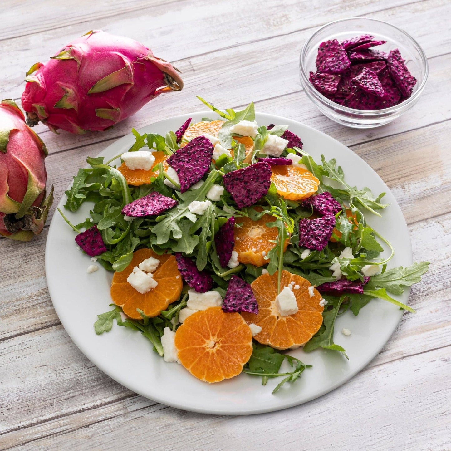 Yammy Dried Dragon Fruit Chips - casa de sante