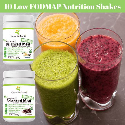 10 Delicious Vegan Low FODMAP Nutrition Shake Recipes for Breakfast - casa de sante