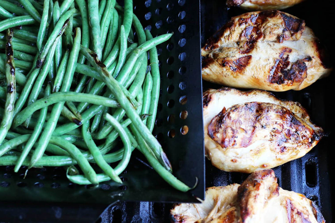 Low FODMAP Maple Mustard Chicken with Green Beans Recipe