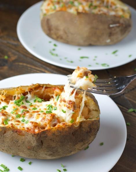 Baked Potato Pizza Recipe