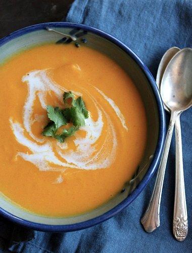 Carrot, Coconut & Ginger Soup Recipe