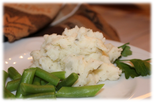 Low FODMAP Herb Mashed Potatoes Recipe