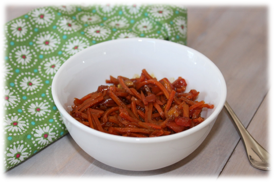 Low FODMAP Spicy Carrot Chutney Recipe