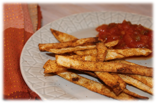 Low FODMAP Southwest Baked Tortilla Chips Recipe