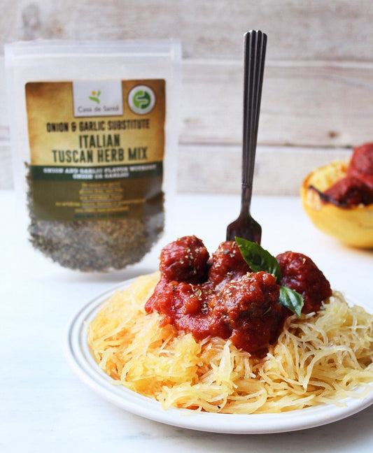 Low FODMAP Spaghetti and Meatballs Recipe