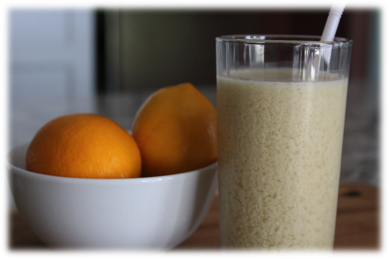 Low FODMAP Probiotic Lemon Mousse Smoothie Recipe