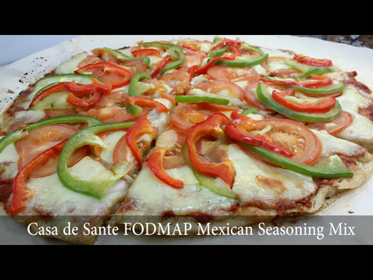 Low FODMAP Vegetarian Quinoa Pizza  Recipe (Video)
