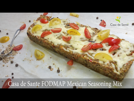 Low FODMAP Vegetarian Zucchini Bake  Recipe (Video)