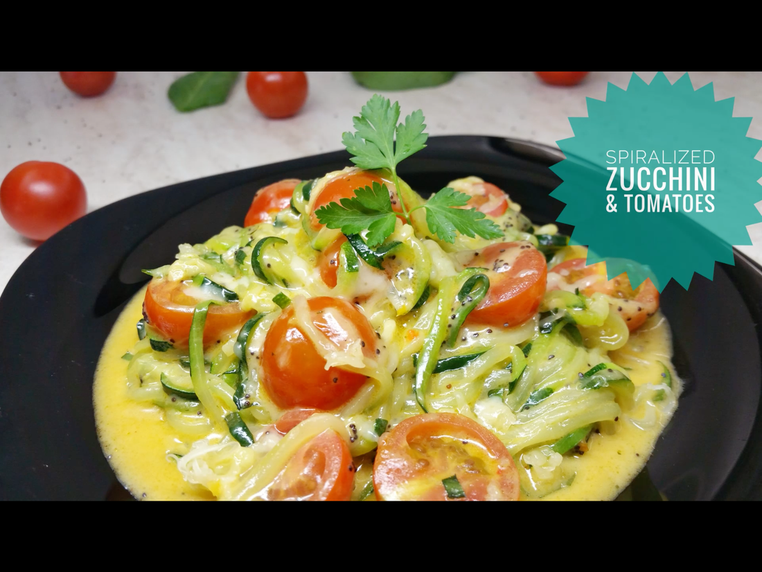 Low FODMAP Vegetarian Zucchini and Cheese Recipe (Video)