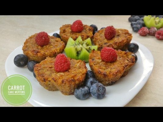 Low FODMAP Carrot Cake Muffins Recipe (Video)
