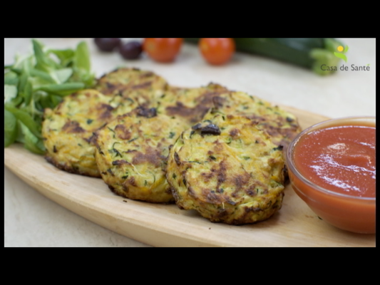 Low FODMAP Vegetarian Burgers with Salsa Recipe (Video)