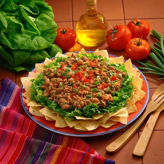 Low FODMAP Ground Beef Taco Salad Recipe