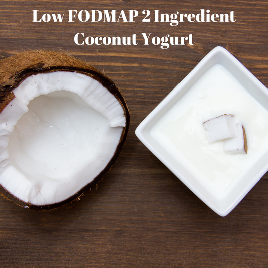 Easy Low FODMAP  2 Ingredient Coconut Yogurt (Video)