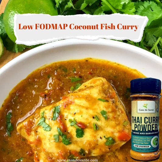Low FODMAP Coconut Fish Curry