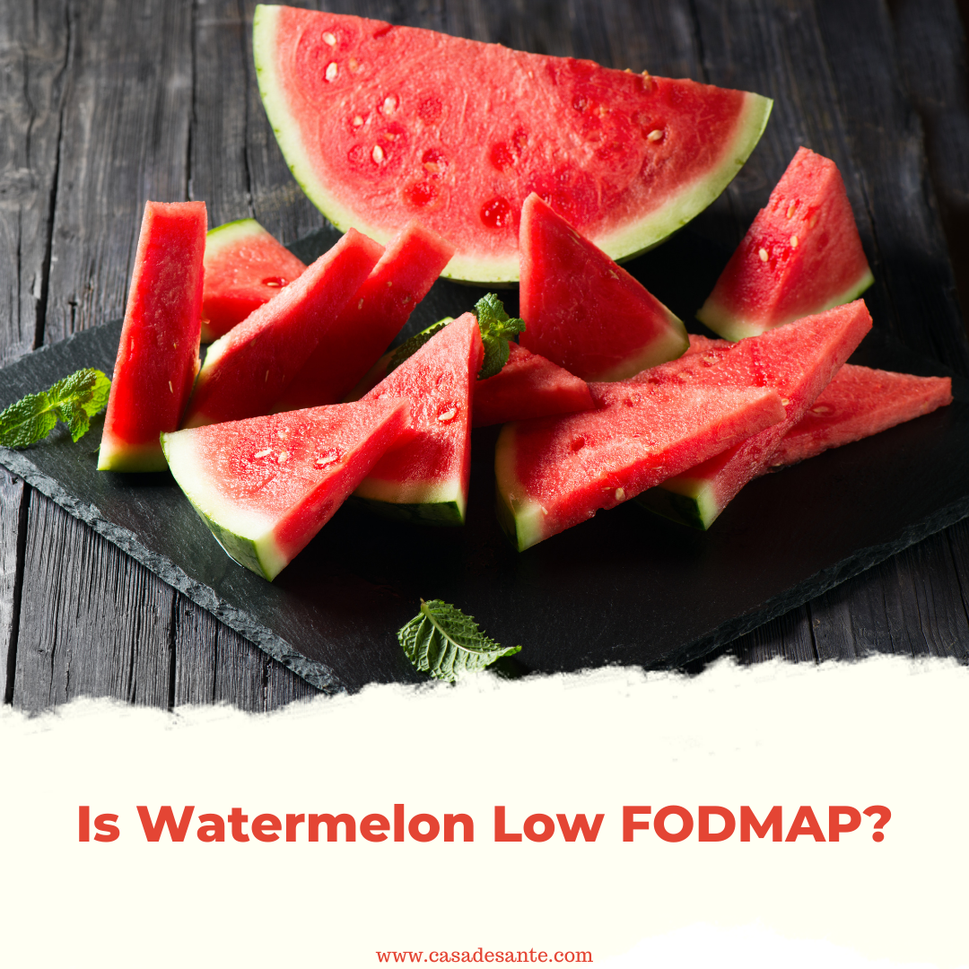 Is Watermelon Low FODMAP?