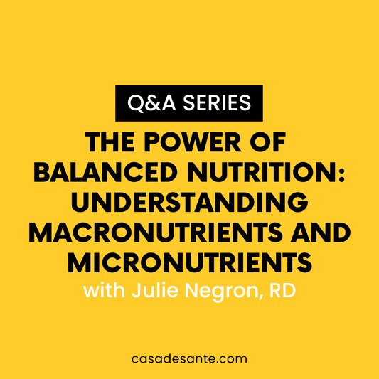Q&A Series: The Power of Balanced Nutrition: Understanding Macronutrients and Micronutrients
