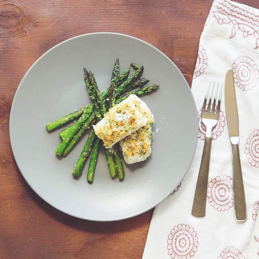 Elegant Weeknight: Herbed Crusted Cod - casa de sante