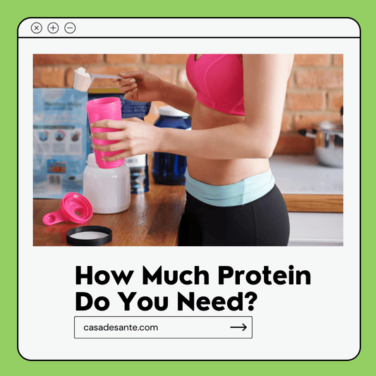 How Much Protein Do You Need? - casa de sante