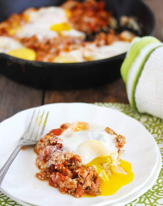 Low FODMAP 3 Ingredient Breakfast Skillet Recipe - casa de sante