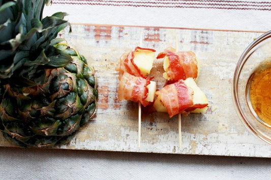 Low FODMAP Bacon Wrapped Pineapple Recipe - casa de sante