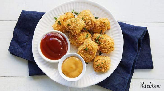 Low FODMAP Baked Quinoa Chicken Nuggets Recipe - casa de sante