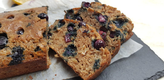 Low FODMAP Buckwheat Blueberry Bread Recipe (Video) - casa de sante