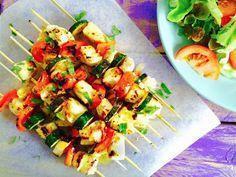 Low FODMAP Chicken & Veggie Skewers Recipe - casa de sante