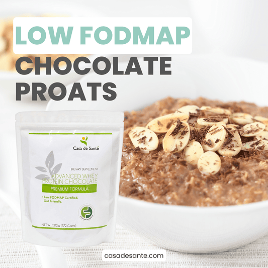 Low FODMAP Chocolate Proats - casa de sante