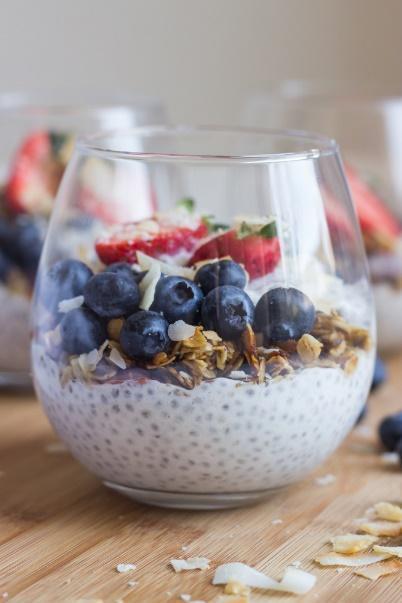 Low FODMAP Crunchy Granola Chia Pudding Recipe - casa de sante