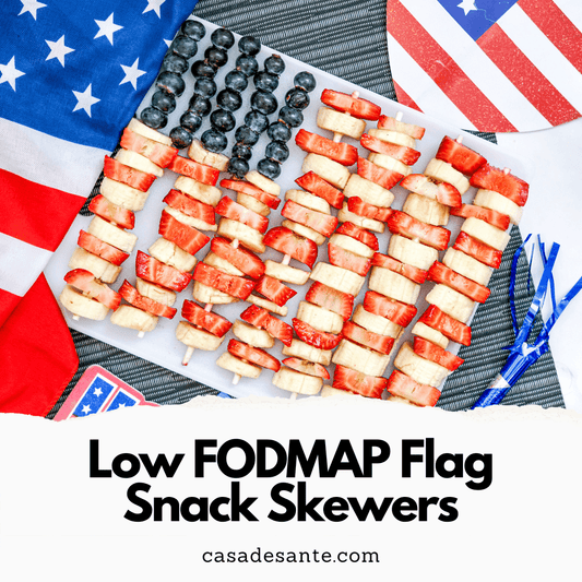 Low FODMAP Flag Snack Skewers - casa de sante