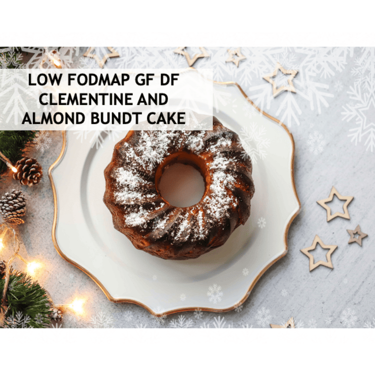 This low FODMAP cake is gluten free, dairy free, vegetarian, keto