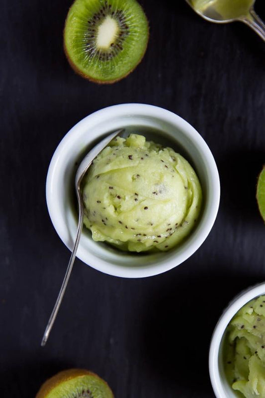 Low FODMAP Kiwi Lime Lemonaid Sorbet Recipe - casa de sante