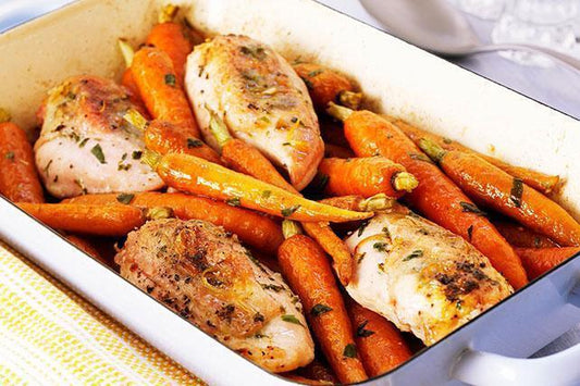 Low FODMAP Lemon Chicken with Carrots Recipe - casa de sante