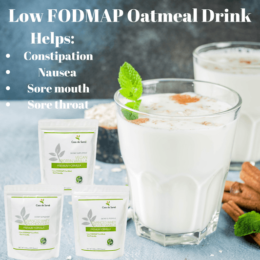 Low FODMAP Oatmeal Drink - casa de sante