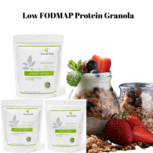 Low FODMAP Protein Granola - casa de sante