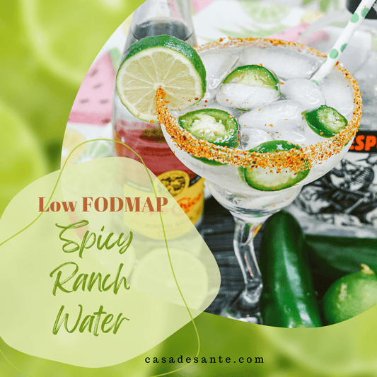 Low FODMAP Spicy Ranch Water Low FODMAP - The New Way To Quench Your Thirst! - casa de sante