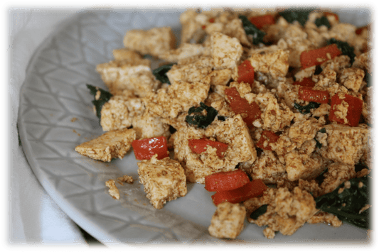 Low FODMAP Tofu Scramble Recipe - casa de sante