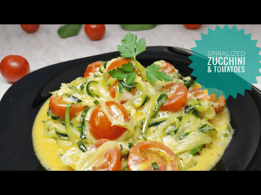 Low FODMAP Vegetarian Zucchini and Cheese Recipe (Video) - casa de sante