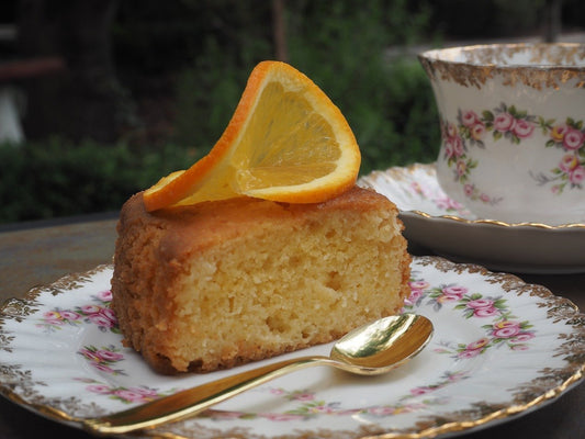 Low FODMAP Warm Orange & Walnut Cake Recipe - casa de sante