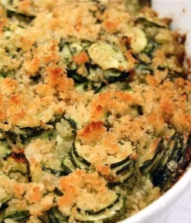 Low FODMAP Zucchini and Bacon Gratin Recipe - casa de sante