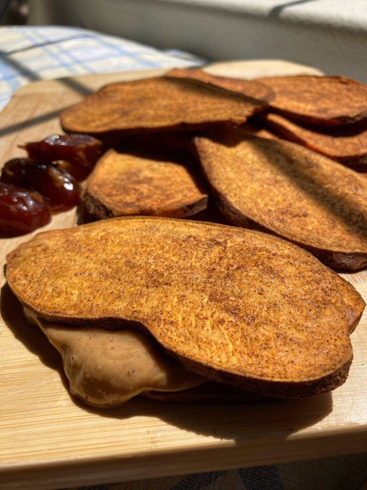 2 oz Cinnamon Sweetpotato Slices/Chips - casa de sante