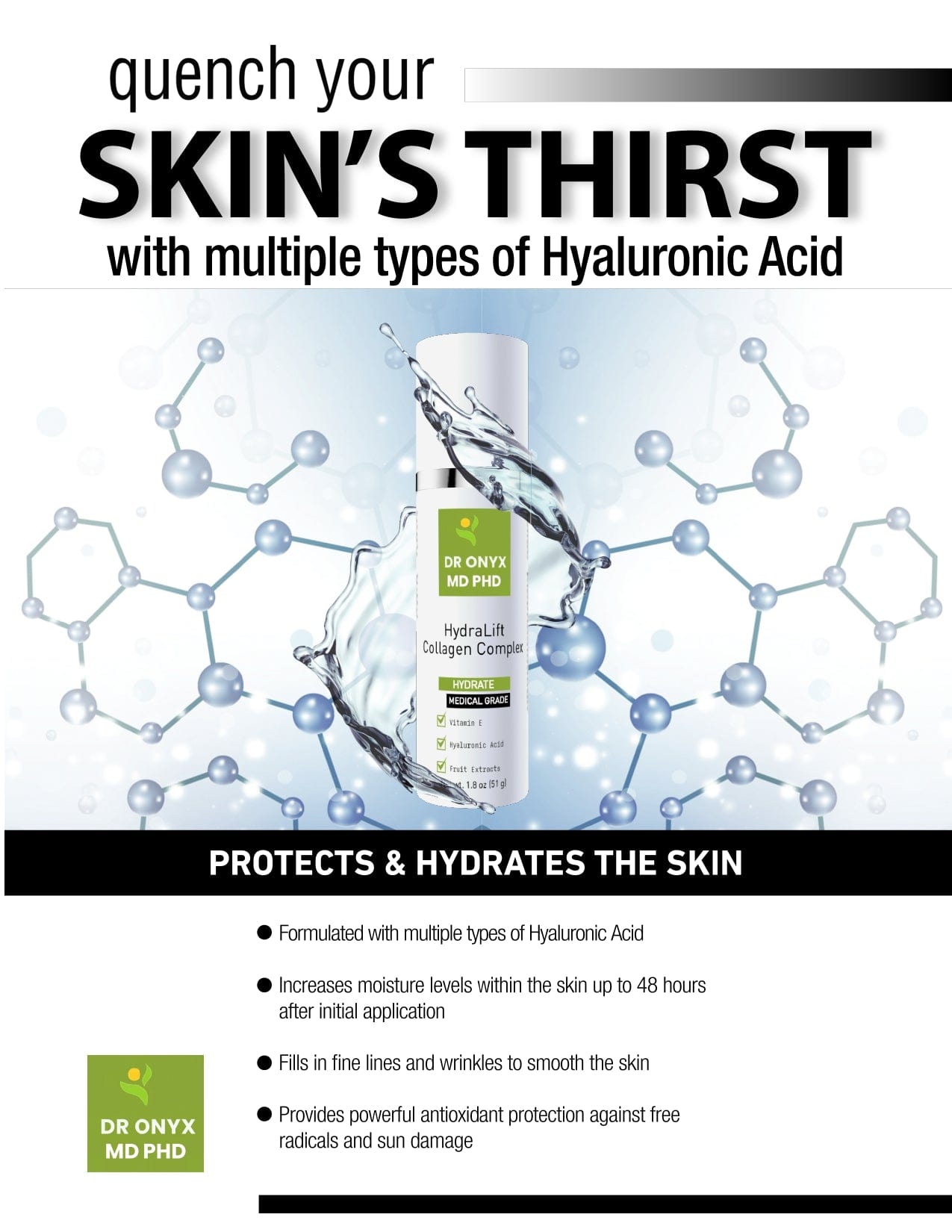 Intensive HydraLift Collagen Cream (MD PhD Formulated)