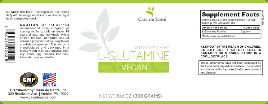 L-Glutamine Powder, Vegan