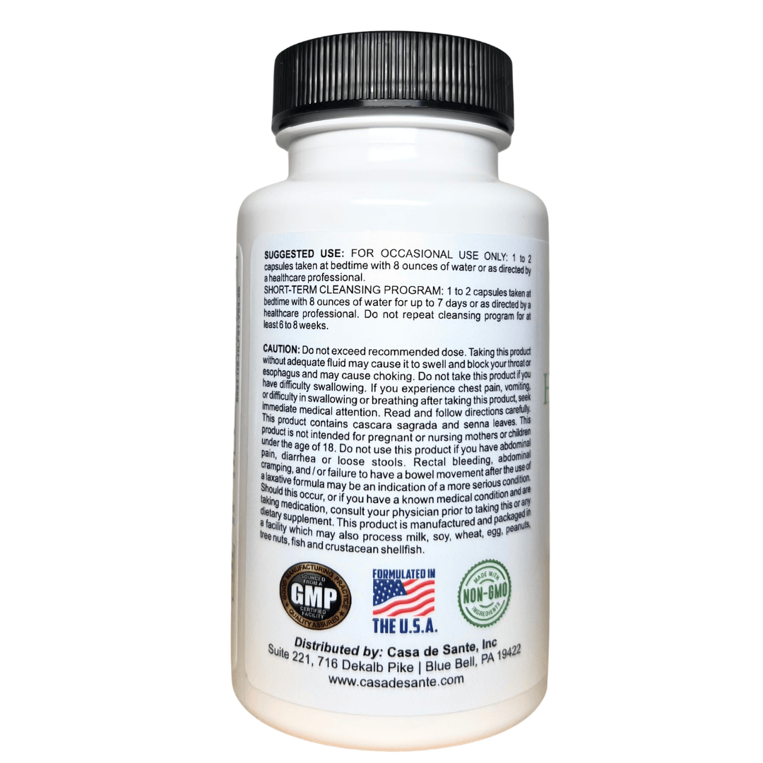 Herbal Laxative 15 Day Colon Cleanse Low FODMAP Gut Friendly Gentle Motility Support
